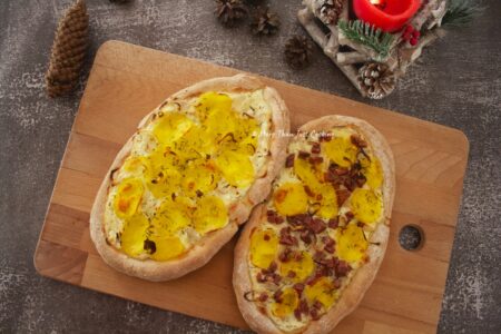 German Flatbread baked