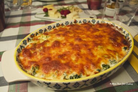 Potato and Broccoli Gratin with Gorgozola - 6