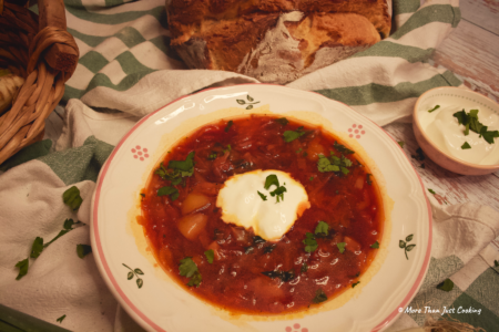 Vegetarian Borscht soup