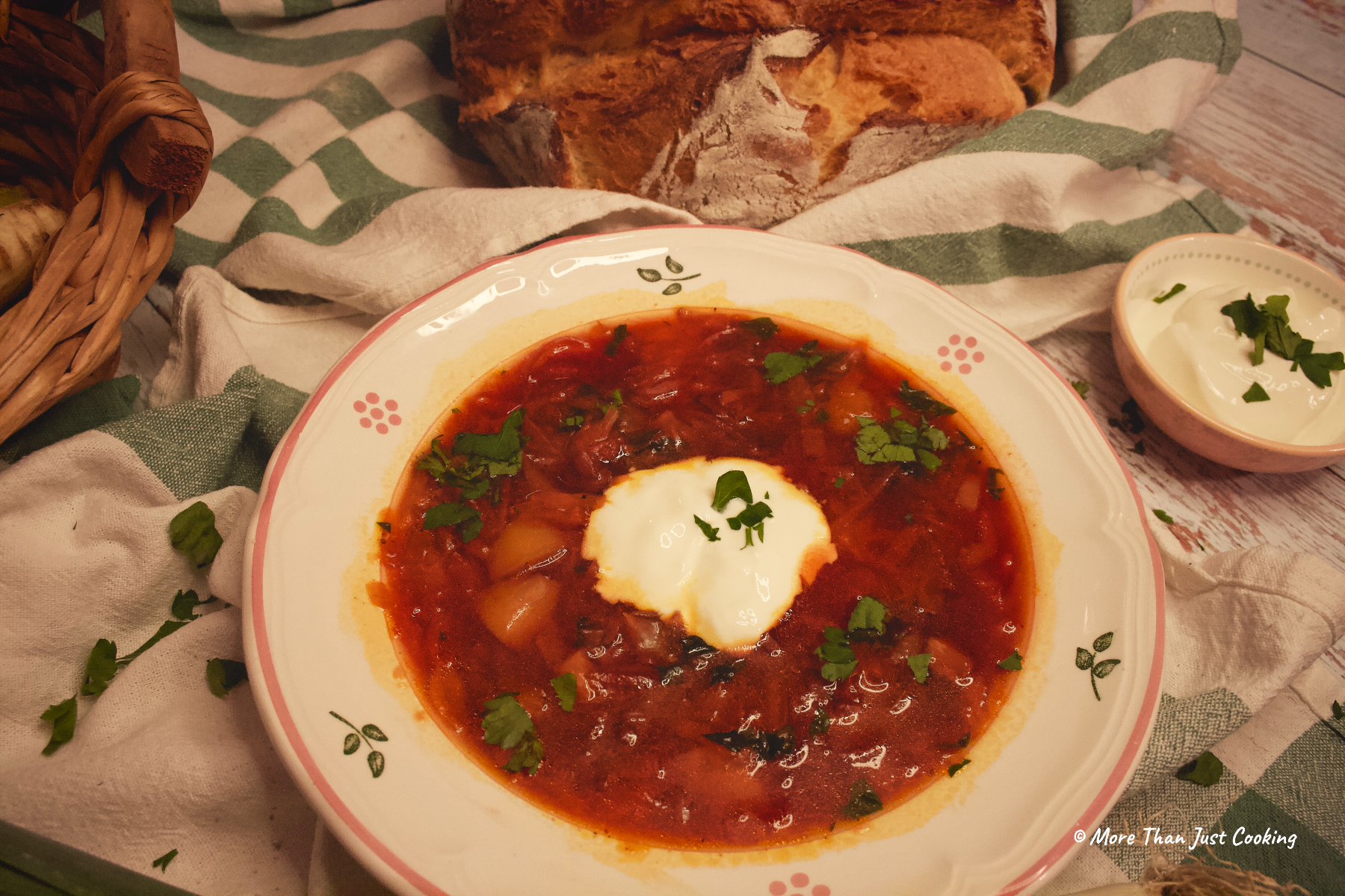 Vegetarian Borscht soup